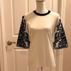 Gorgeous Beaded Kobi Halperin Blouse